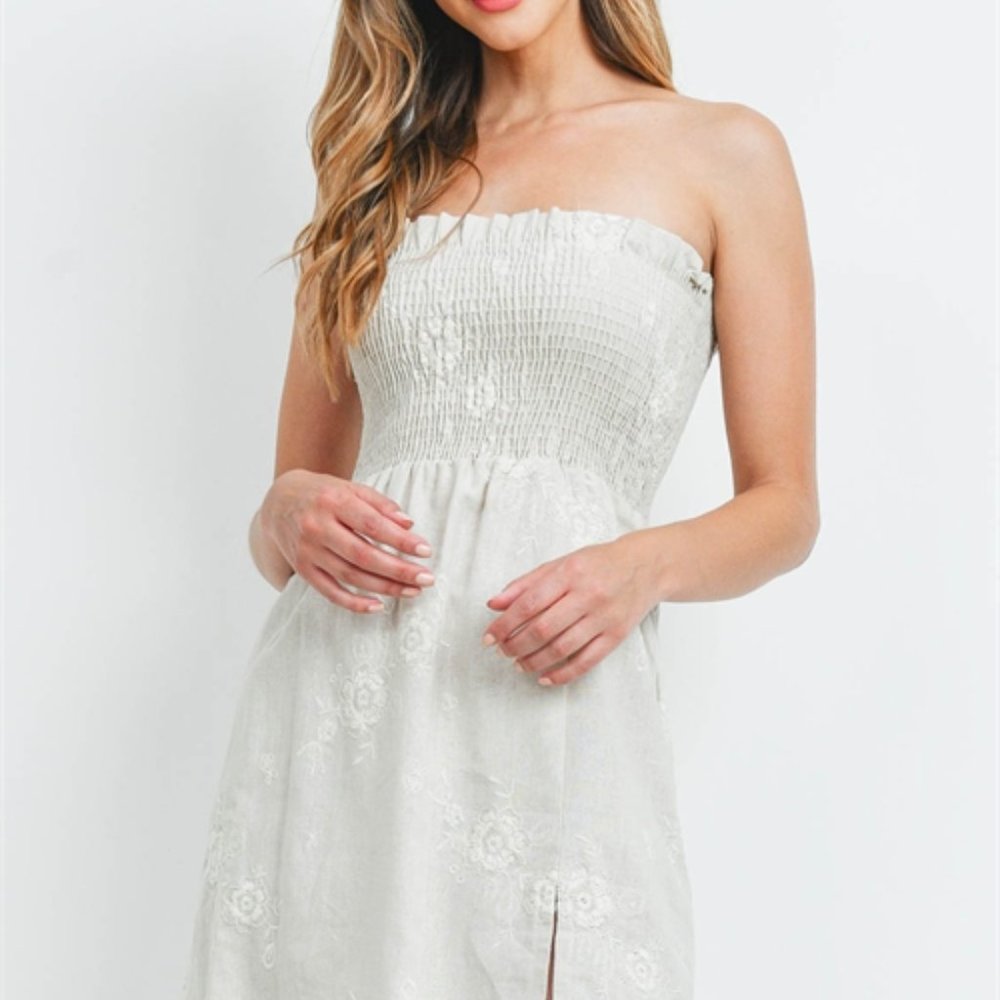 Taupe Dress - Picture 6 of 12